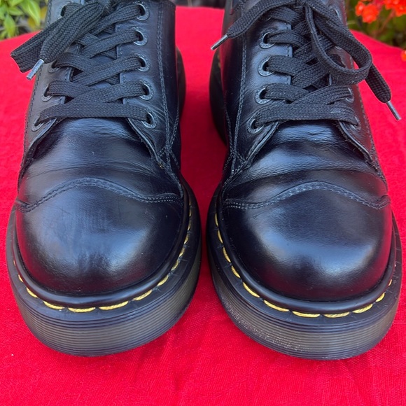🏴󠁧󠁢󠁥󠁮󠁧󠁿 Dr. Martens MIE Vintage Chunky Cap Toe Platform Oxfords UK 5 - Picture 9 of 17